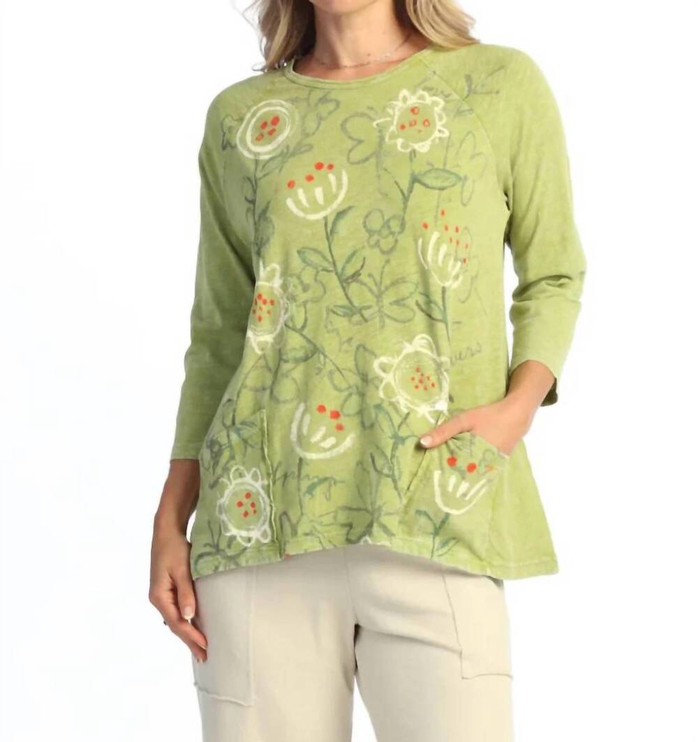 NEW JESS & JANE paloma tunic in cactus